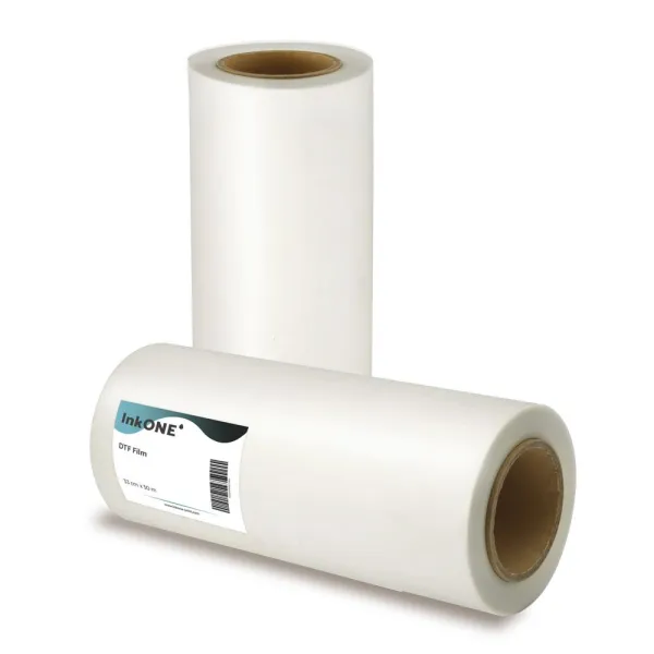 Film DTF hot peel InkOne bobina 33 cm x 50 m acabado mate