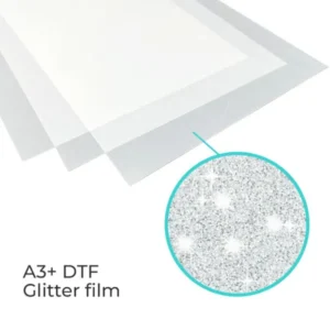 Film DTF Glitter InkOne A3+ 10 hojas – efecto brillante glitter