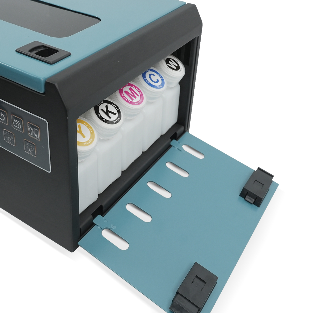 impresora dtf InkOne DS1 vista consomibles