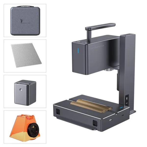 Laserpecker LP2 + base giratoria + batería portátil + bolsa: