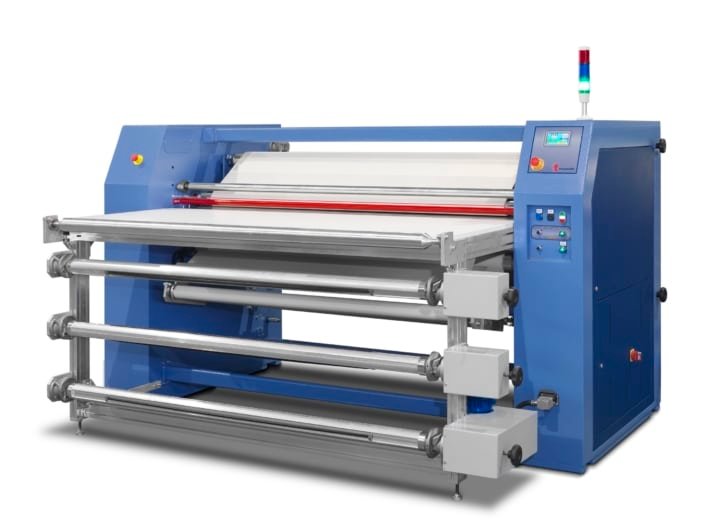 Calandras de sublimación textil profesionales Transmatic Sport para rollo a rollo y piezas cortadas