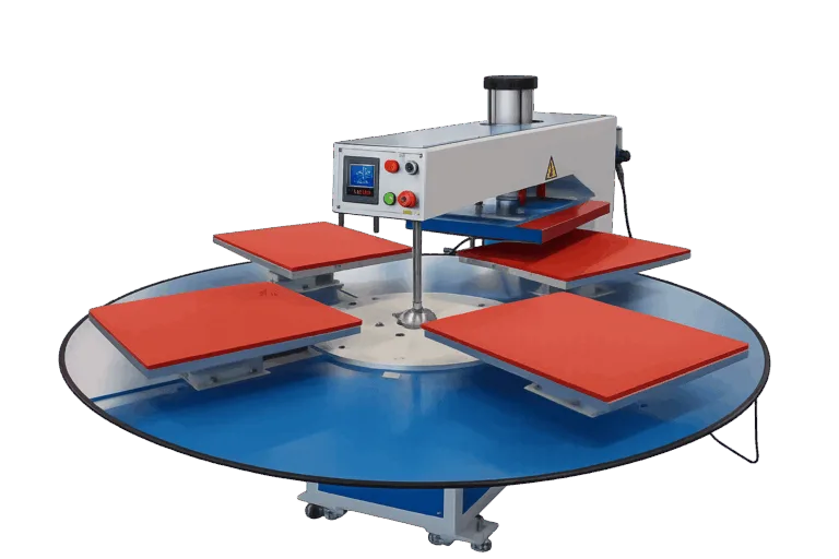 Plancha transfer neumática profesional para producción intensiva