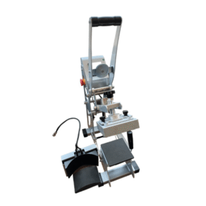 Plancha transfer electromagnética para gorras y logos Hatapress DC12