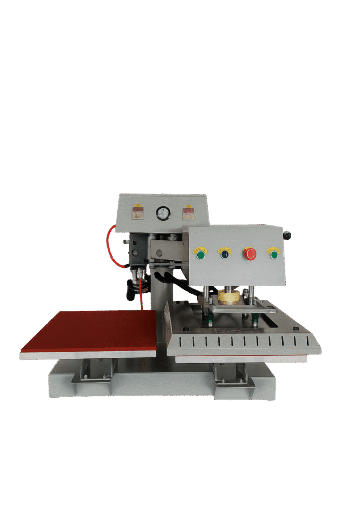 Plancha transfer neumática doble plato Hatapress DMN4050 / DMN5060 Plancha transfer neumática doble plato Hatapress DMN4050 / DMN5060