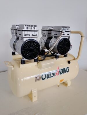 Compresor silencioso 50L 8 bar Hatapress sin aceite