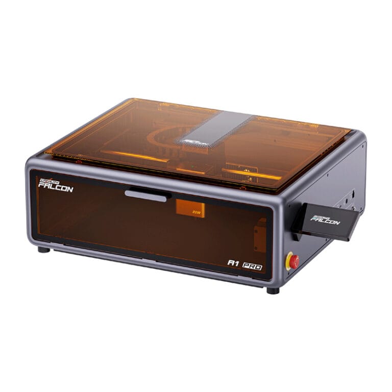Creality Falcon A1 Pro 20W – grabadora y cortadora láser cerrada con cámara IA