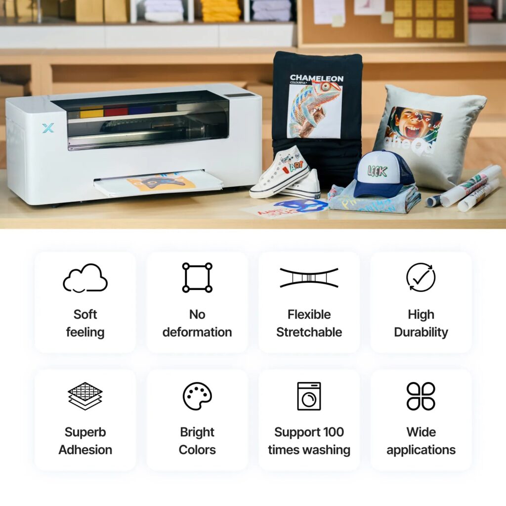 Polvo DTF xTool Apparel Printer 1 kg — imagen 3