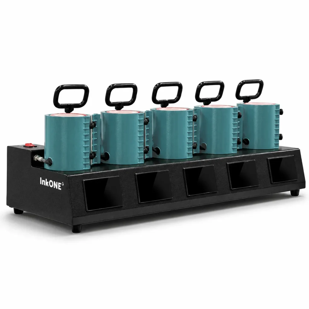 Plancha de tazas 5 en 1 InkOne M5 para sublimación