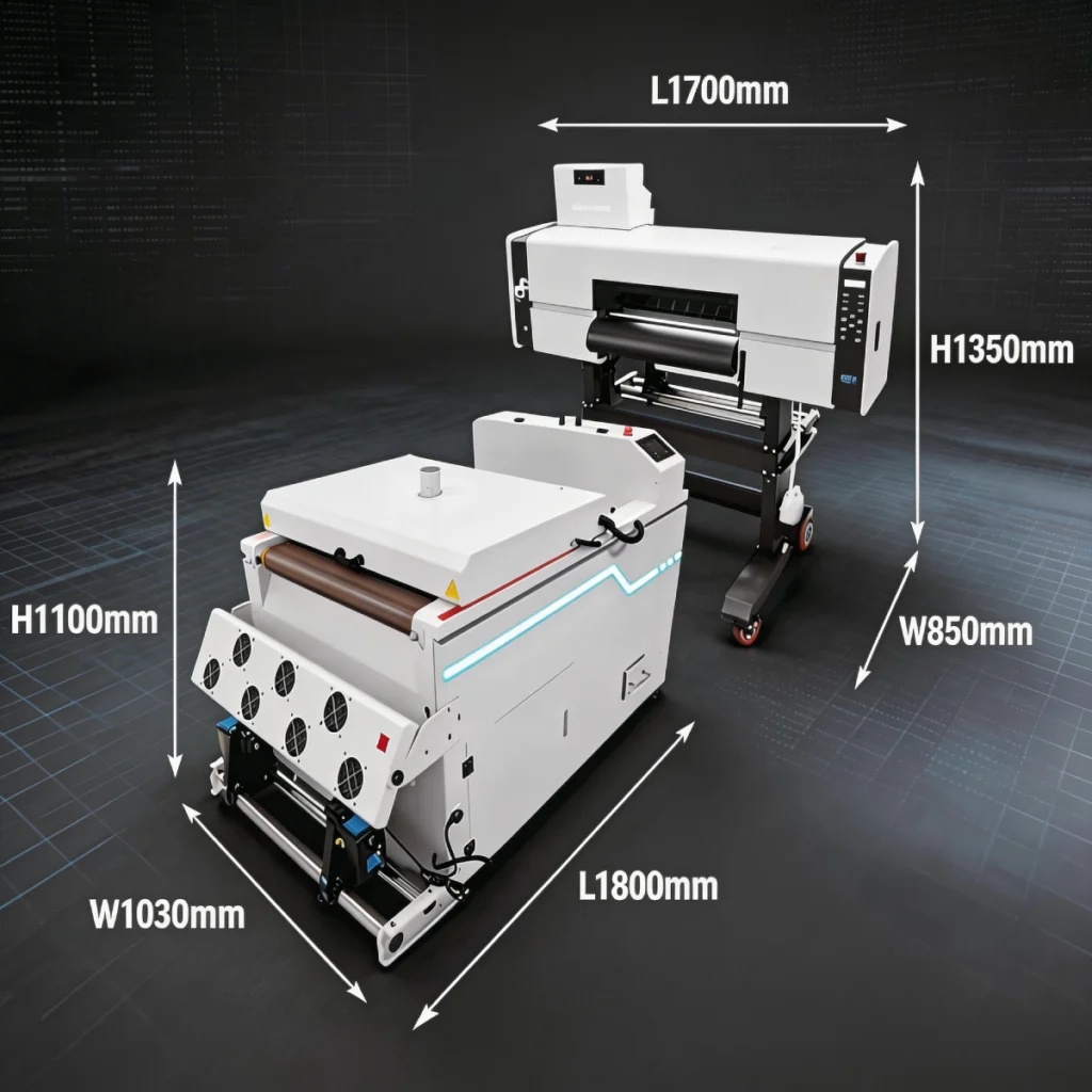Impresora DTF 60 cm doble Epson i3200 Xin Flying XF-702E + XF-C650S Impresora DTF 60 cm doble Epson i3200 Xin Flying XF-702E + XF-C650S - Imagen 3