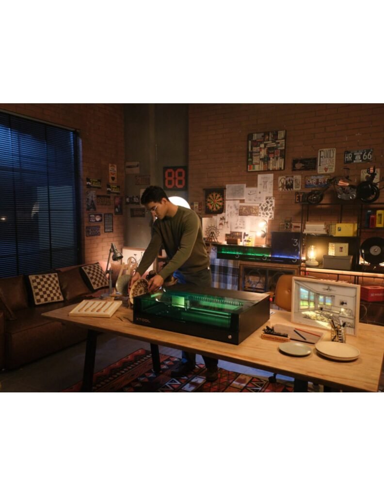 xTool S1 40W Máquina Láser Diodo Cerrada de Corte y Grabado xTool S1 40W Máquina Láser Diodo Cerrada de Corte y Grabado - Imagen 4