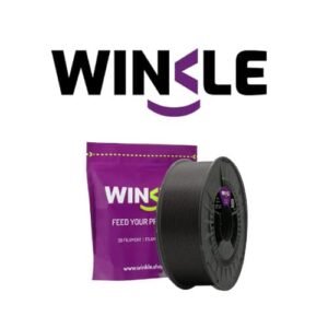 Filamento PETG Fibra de Carbono Winkle 1,75 mm Negro Carbón