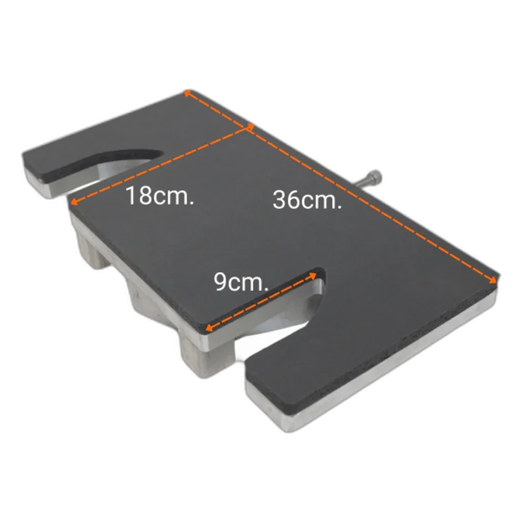 Plato intercambiable para zapatillas para plancha Beinsen Barbados