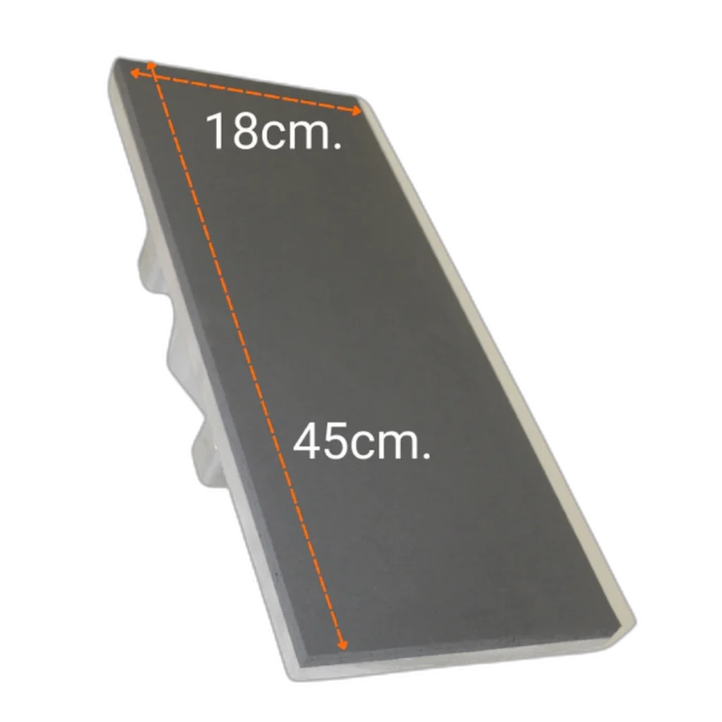Plato intercambiable 18×45 cm para plancha Beinsen Barbados