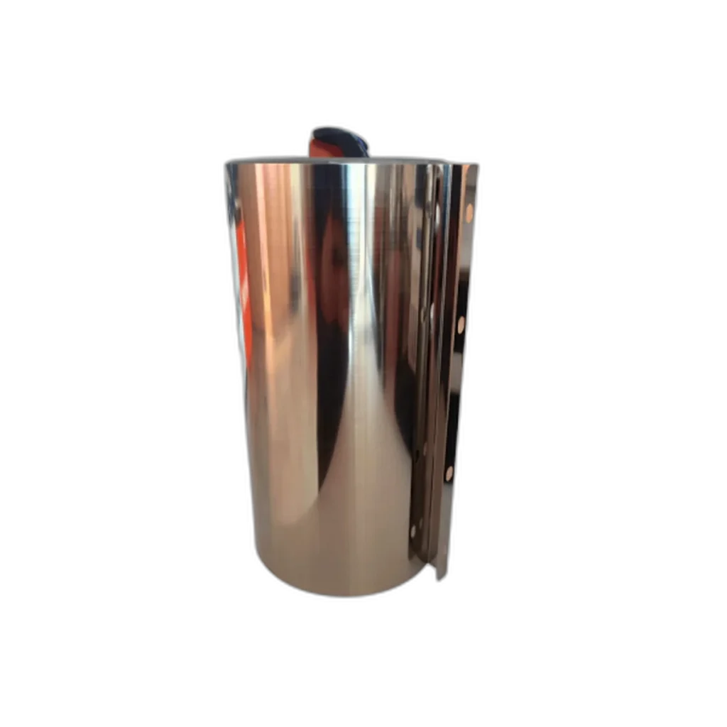 Resistencia cilíndrica de 20 a 30 oz con la carcasa metálica exterior, vista trasera