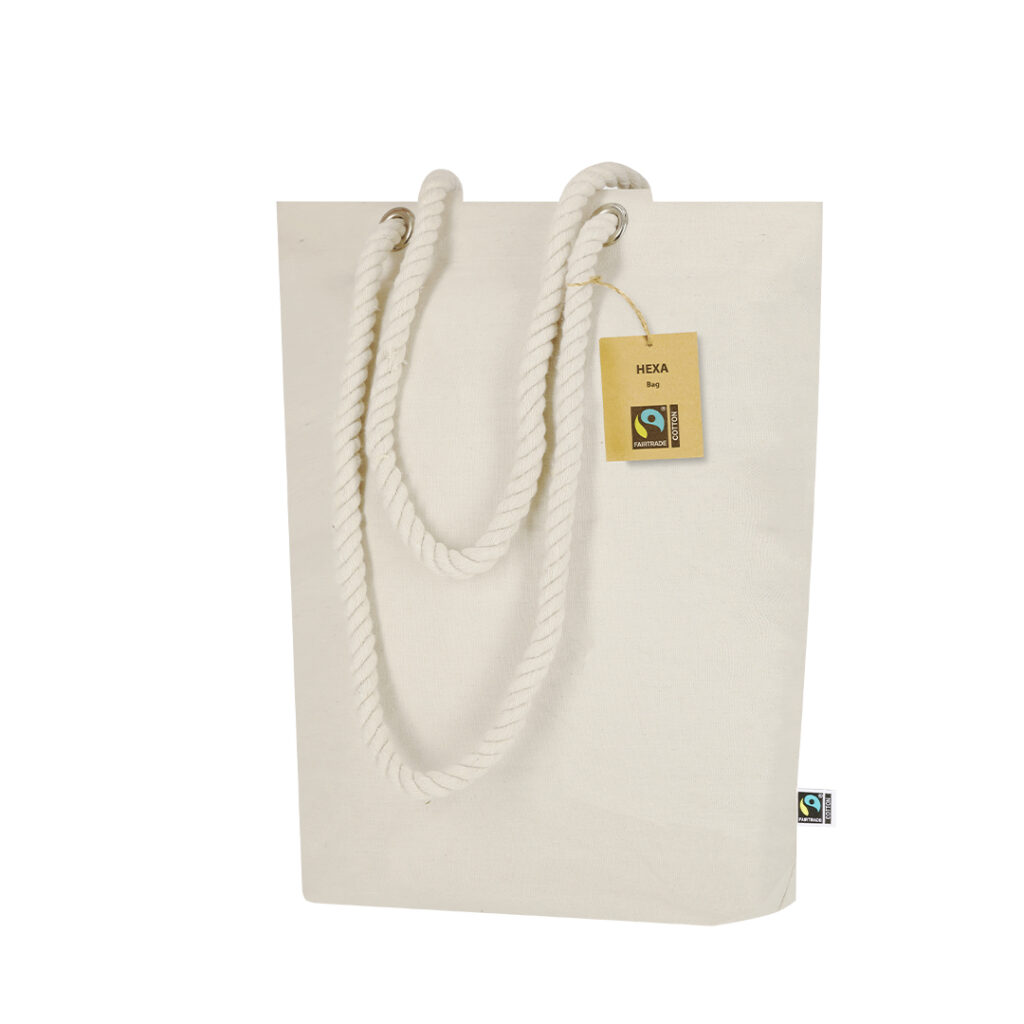 Bolsa Hexa Fairtrade para personalizar