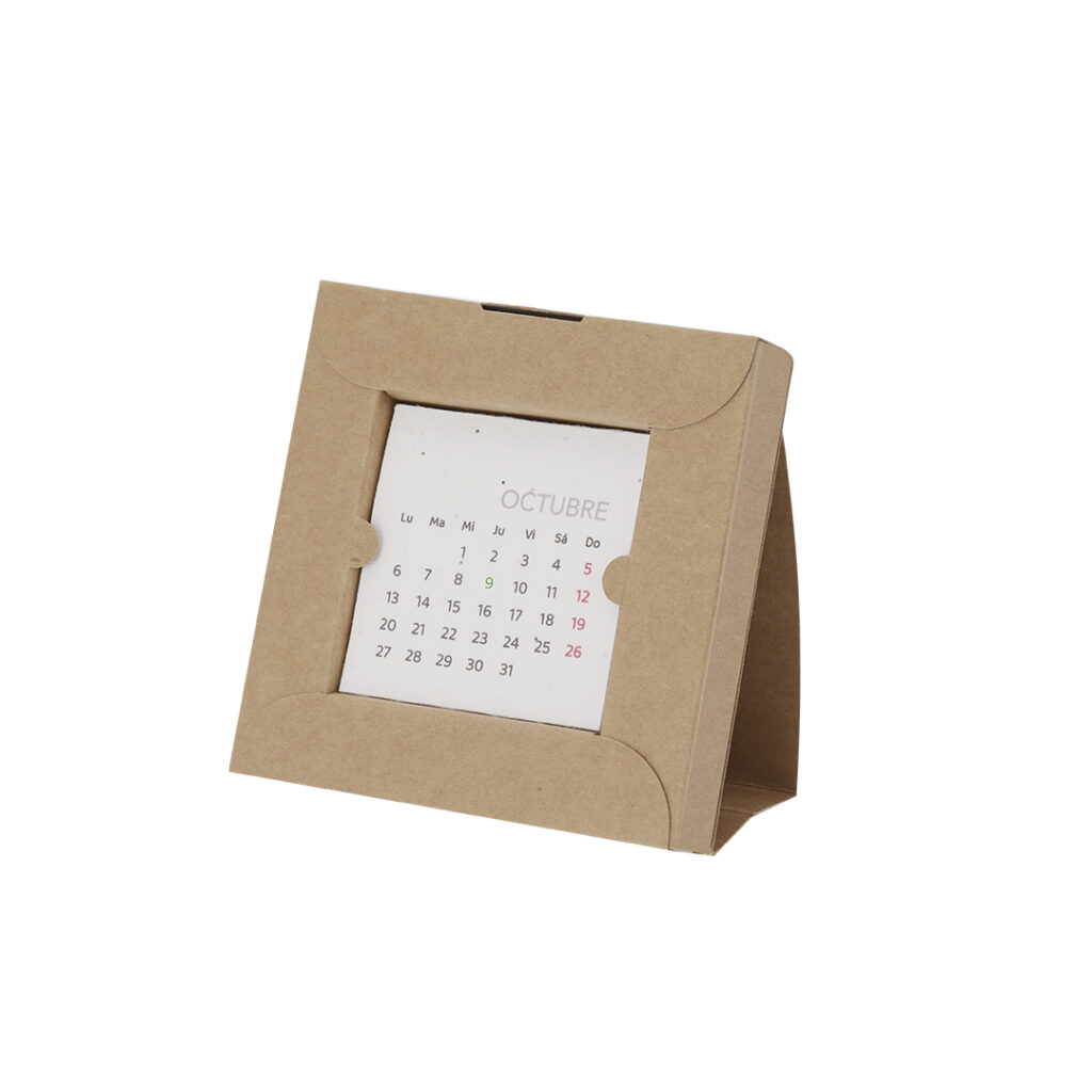 Calendario Sobremesa Semilla Krily para personalizar