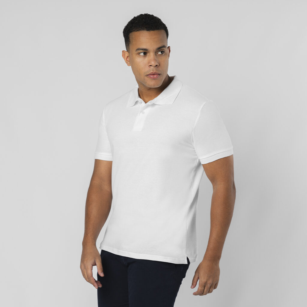 Polo Adulto Blanco Charles para personalizar