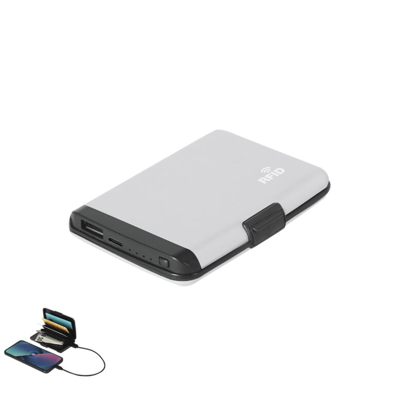 Tarjetero Power Bank Chefler para personalizar