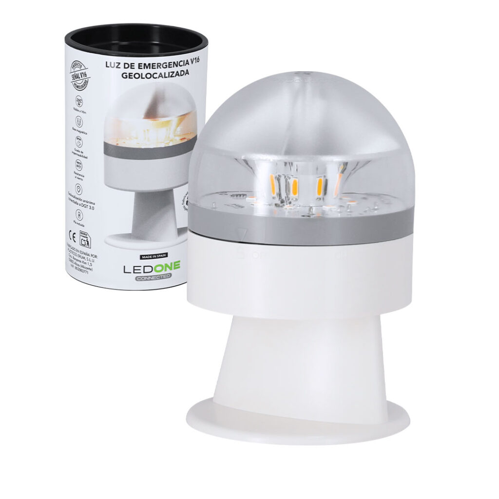 Luz Emergencia V16 Geolocalizada Busby para personalizar
