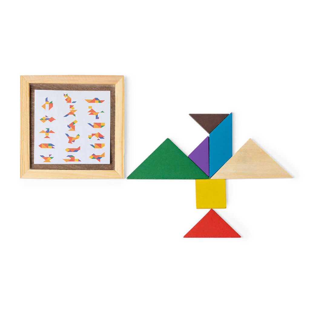 Puzzle Tangram para personalizar