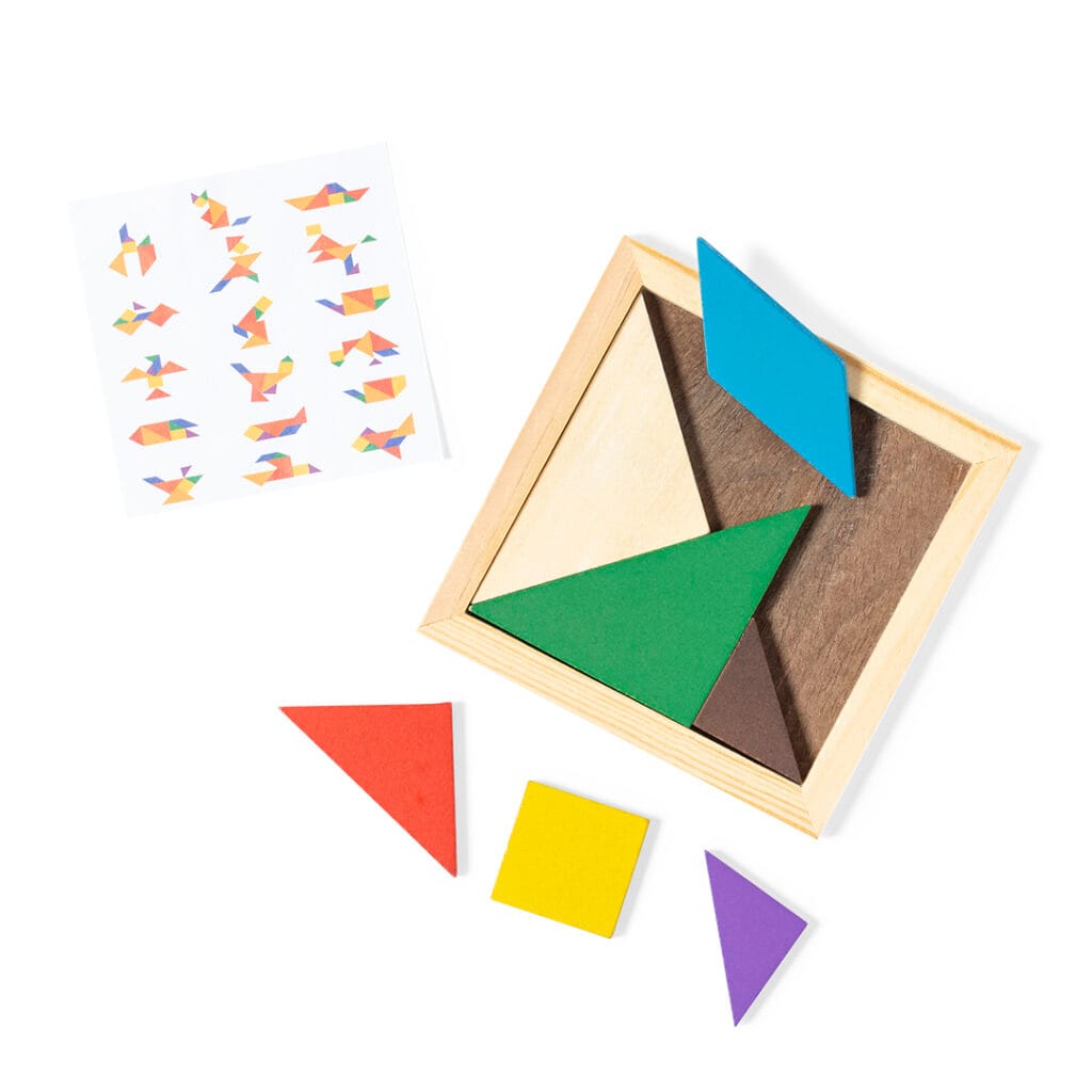 Puzzle Tangram para personalizar
