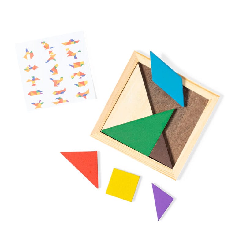 Puzzle Tangram para personalizar