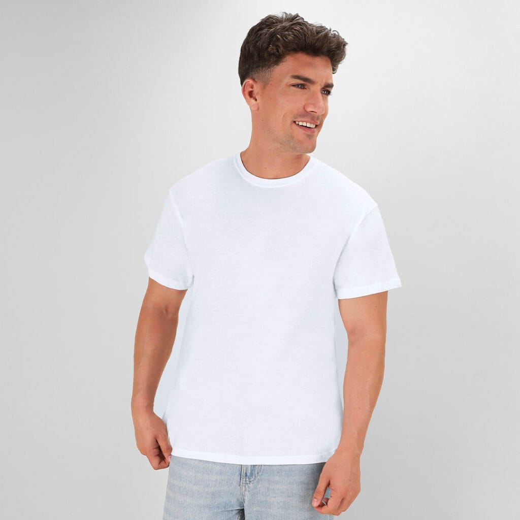 Camiseta Adulto Blanca “keya” MC130 para personalizar