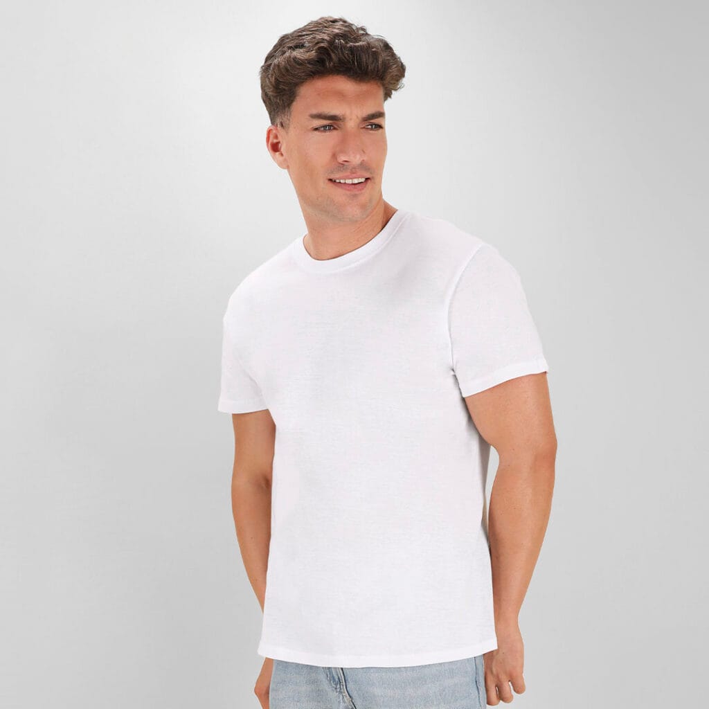 Camiseta Adulto Blanca “keya” MC180 para personalizar