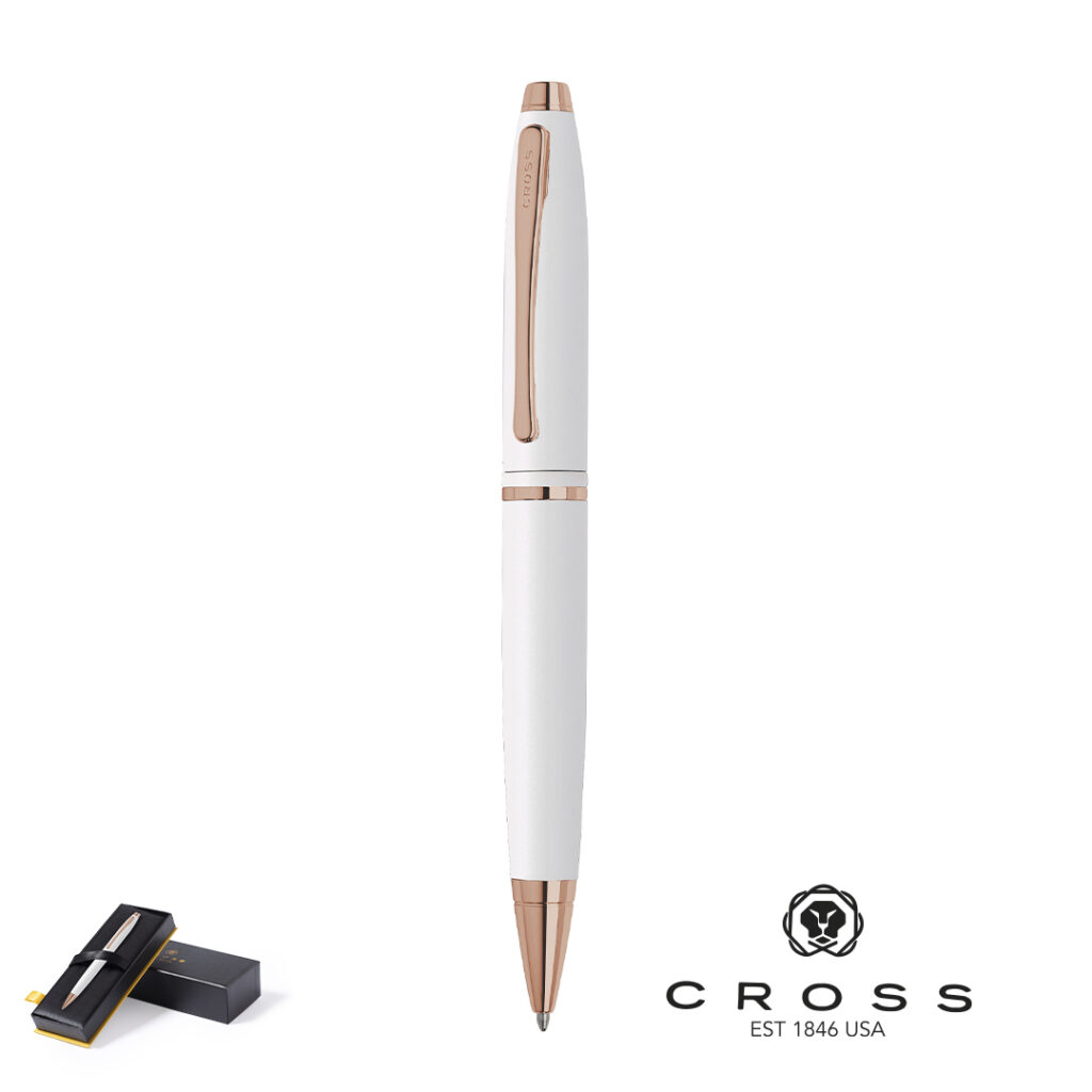 Bolígrafo Calais White para personalizar