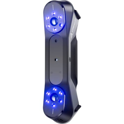 Creality CR-Scan Raptor — Escáner 3D láser azul de precisión — vista 2