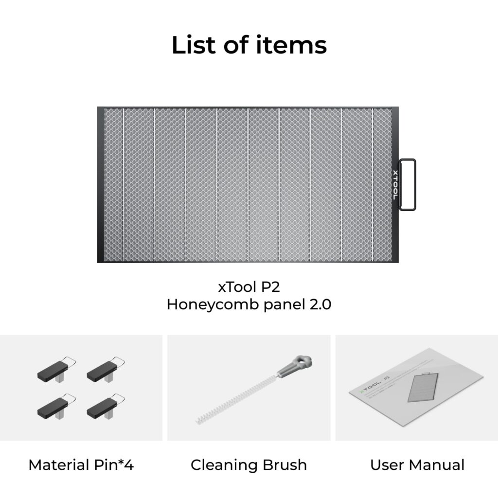 Panel de abeja 2.0 — xTool P2S — imagen 5