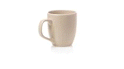Vista 360° de Taza Leslie para personalizar
