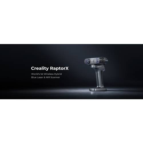 Creality RaptorX — Escáner 3D industrial de gran área — vista 4