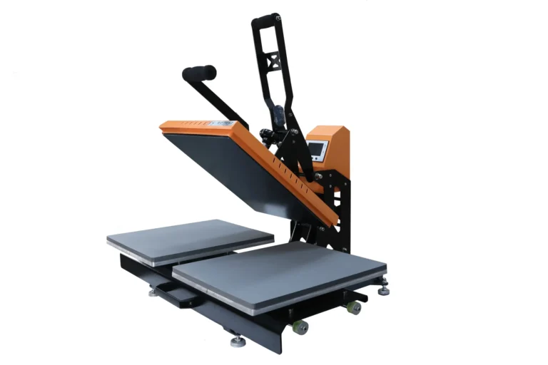 Plancha transfer Beinsen Guyana semiautomática de doble plato 40×50 cm