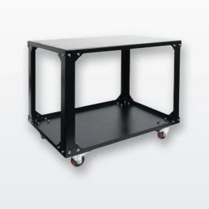 Mesa universal grande con ruedas para plancha térmica
