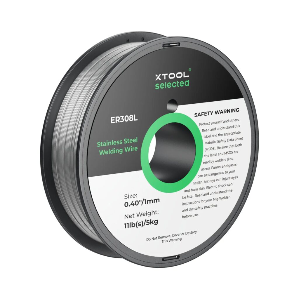 Hilo de soldadura inoxidable ER308L 1 mm (5 kg) — xTool MetalFab