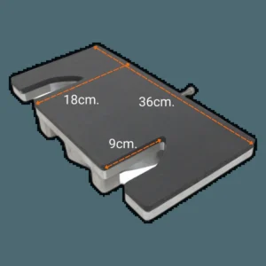 Plato intercambiable para zapatillas para plancha Beinsen Barbados
