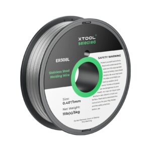 Hilo de soldadura inoxidable ER308L 1 mm (5 kg) — xTool MetalFab