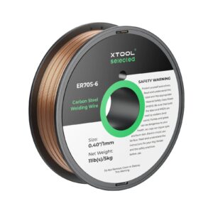 Hilo de soldadura acero ER70S-6 1 mm (5 kg) — xTool MetalFab