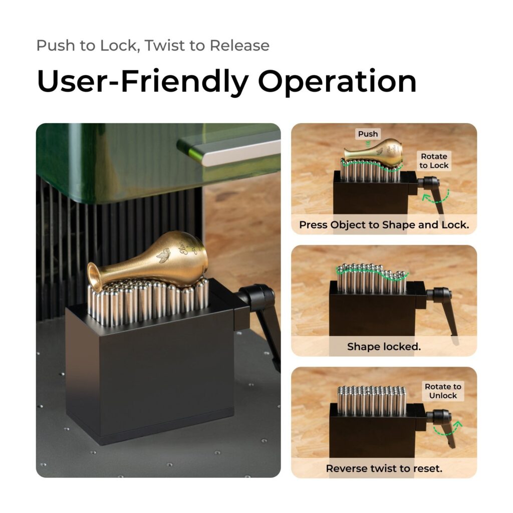 Utillaje flexible (Flexible Fixture) — xTool — imagen 3