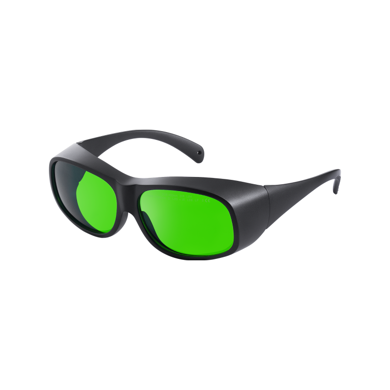 Gafas de protección láser para máquinas xTool con lentes verdes y estuche