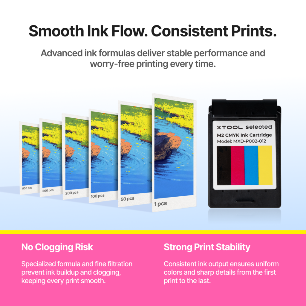 Cartucho de tinta para xTool M2 (módulo CMYK) — imagen 3