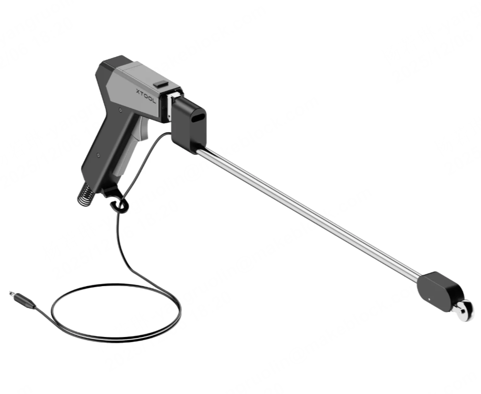 xTool MaxClean, accesorio de limpieza láser tipo pistola para superficies metálicas