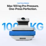 Sistema de presión automática de 100 kg de la xTool WonderPress