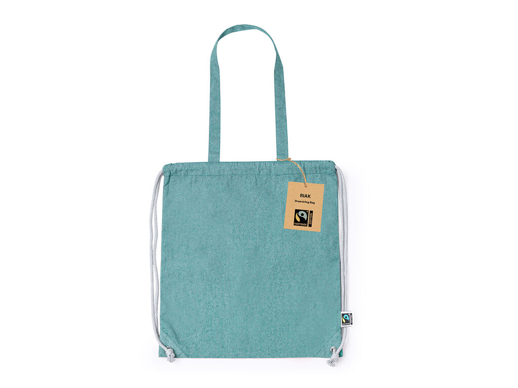 Bolsa Mochila Riak Fairtrade - detalle 5