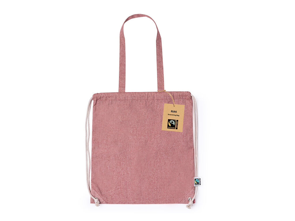 Bolsa Mochila Riak Fairtrade - detalle 6