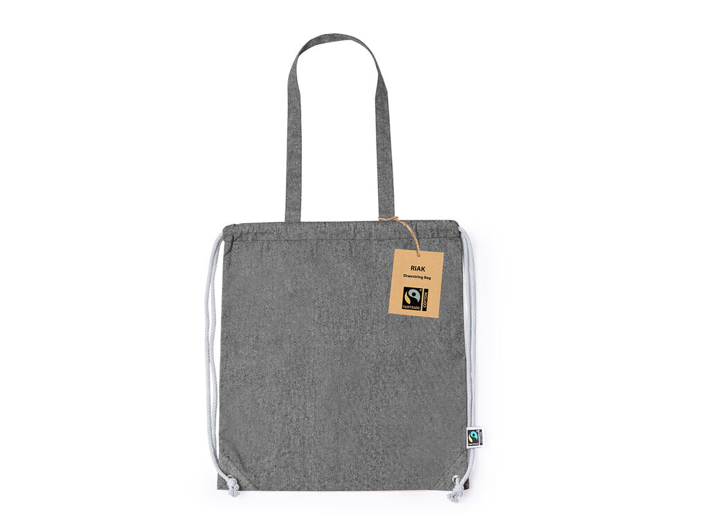 Bolsa Mochila Riak Fairtrade - detalle 7