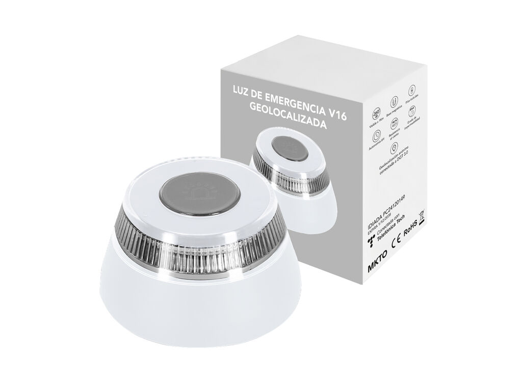 Luz Emergencia V16 Geolocalizada Kershaw - detalle 2