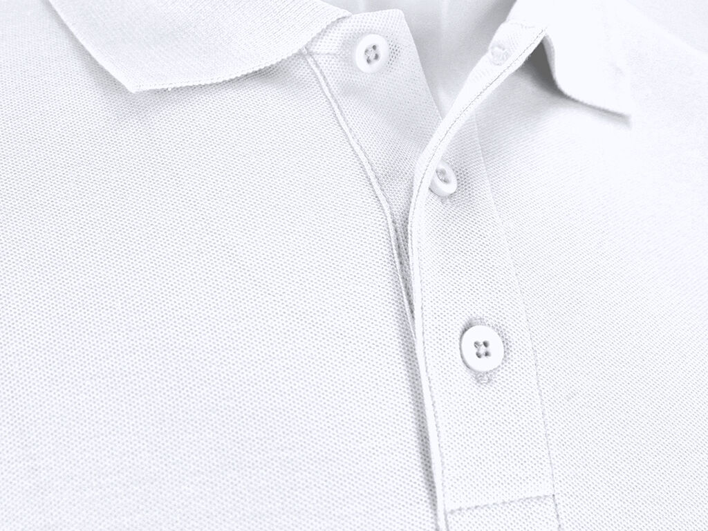 Polo Adulto Blanco Charlot - detalle 5