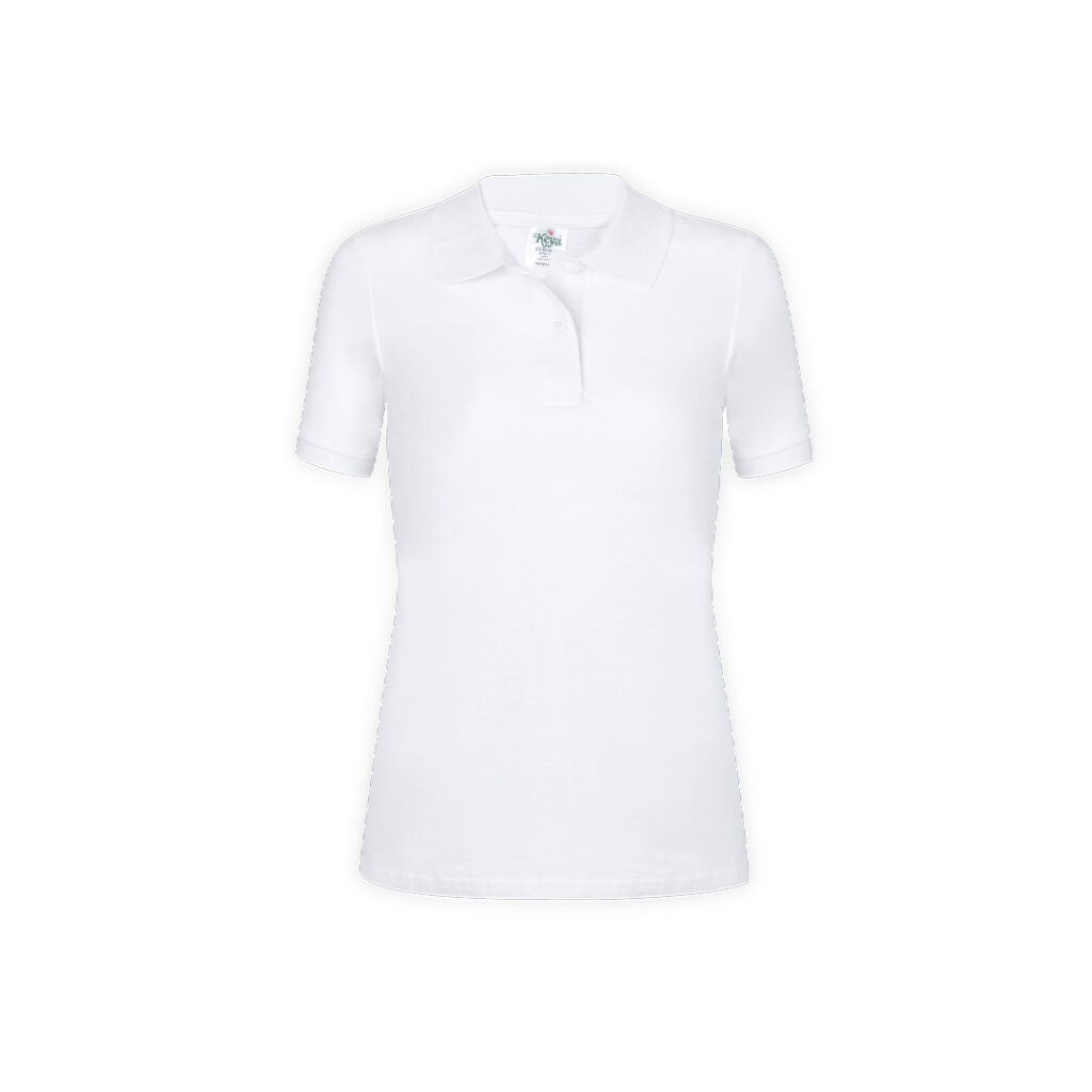 Polo Mujer Blanco “keya” WPS180 - detalle 1